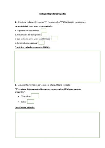 Evolucion de las especies
