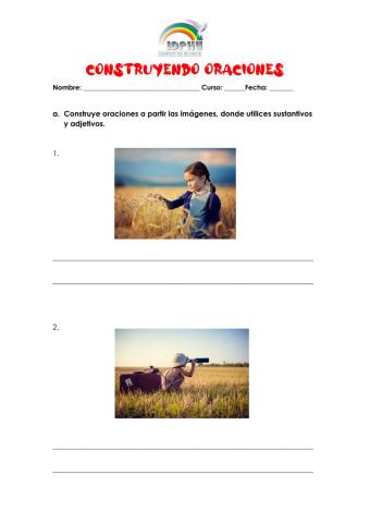 Construcción de oraciones