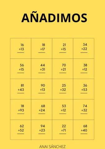 Suma y elige la correcta