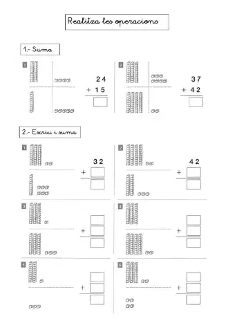 Sumar unitats i desenes 2