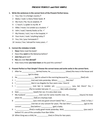 Present Perfect vs Past Simple