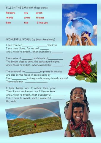 WONDERFUL WORLD (Louis Armstrong)