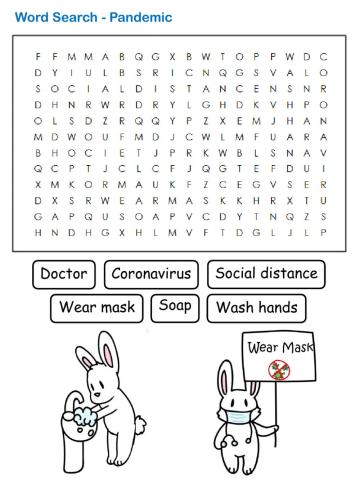 Word Search - Pandemic