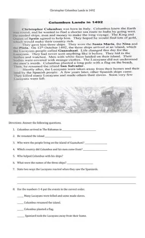 Christopher Columbus