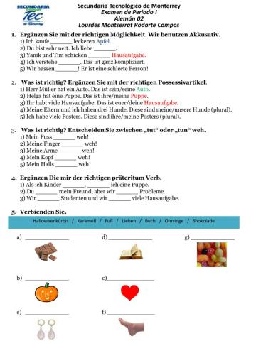 Examen de Periodo I Alemán 02