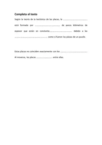 Teoría de la tectónica de las placas