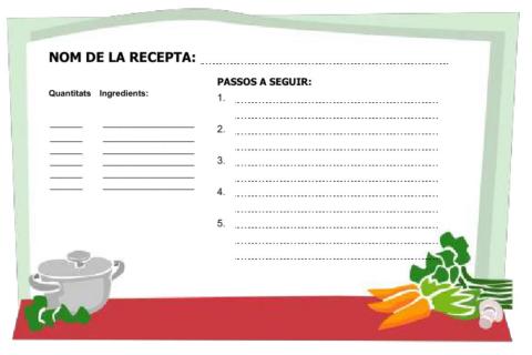 Recepta de cuina