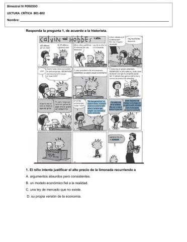 Comprensión lectora