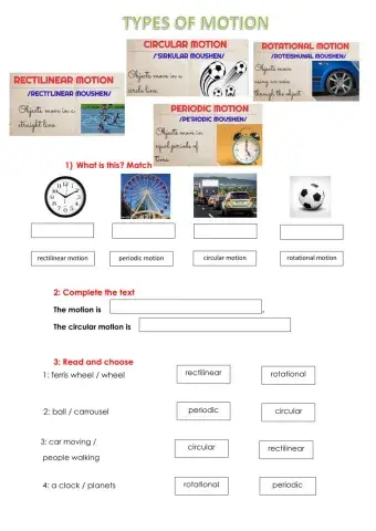 Types of Motion
