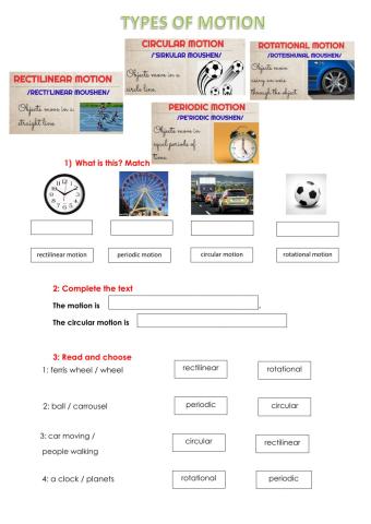 Types of Motion