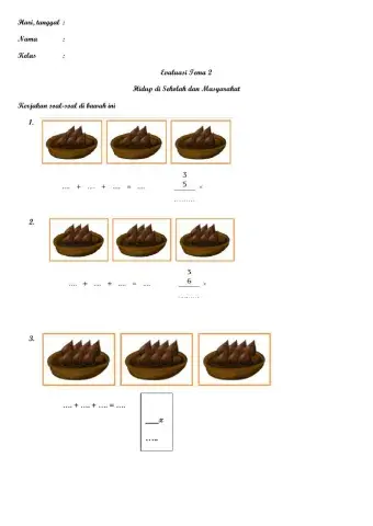 Evaluasi Tema 4 Hidup Rukun dengan masyarakat
