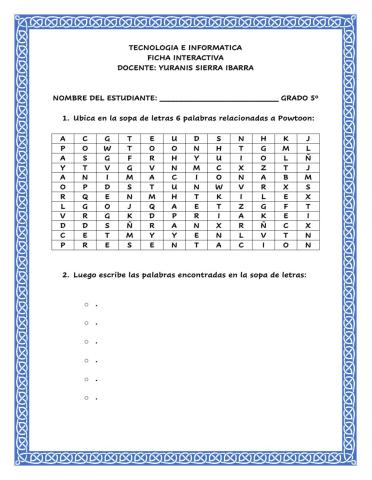 Ficha Interactiva Powtoon