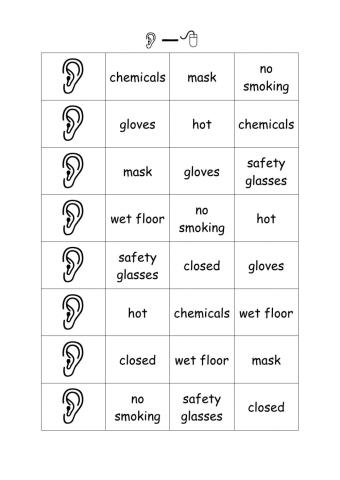 Listen & Click Word Cleaner Safety