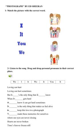 Personal pronouns