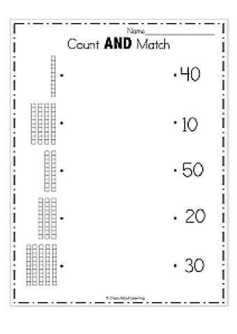 Numeracy count by 10