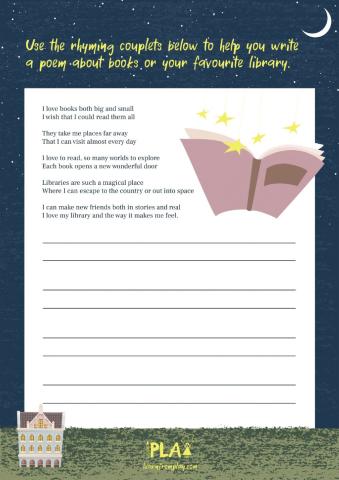 Midnight At The Library - Rhyming Couplets