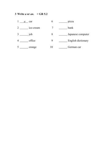 Hew Headway Beginner Unit 5 Grammar
