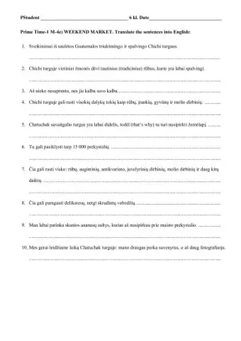 Prime Time - 1 Module 4e