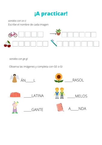 Repaso de letras