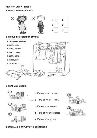 Prep ii - revision unit 7
