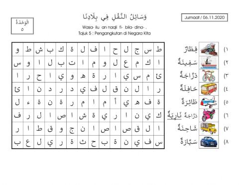 Unit 5 : Pengangkutan di Negara Kita