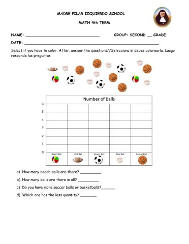 Evaluation 4th term second grade Geo
