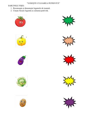 Găsește culoarea potrivită