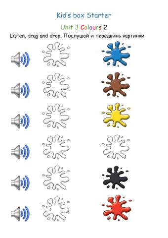 Kid's Box Starter. Colours 2