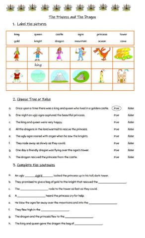 The princess and the dragon