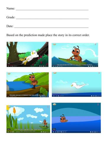 The Dove and the Ant