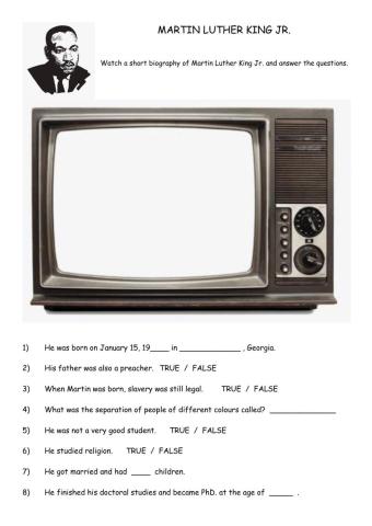 Martin Luther King Jr. Biography