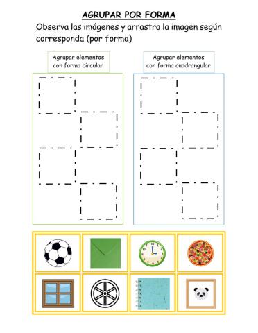 Agrupar por forma