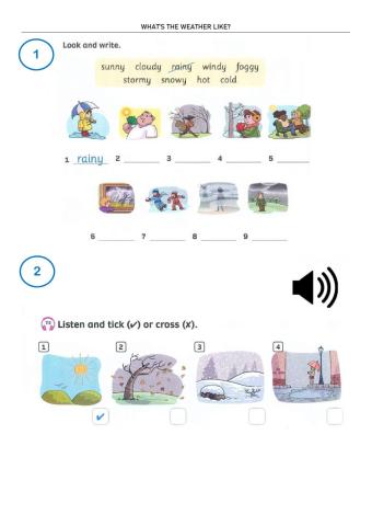 What's the weather like?