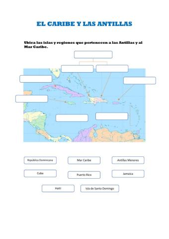 Las Antillas y El Caribe