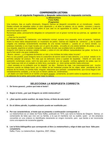 Comprensión lectora