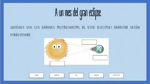 A un mes del eclipse