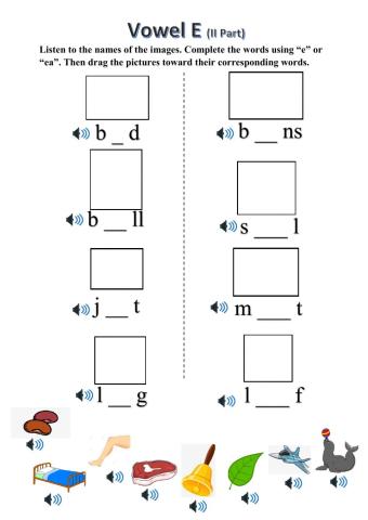 Vowel E II Part