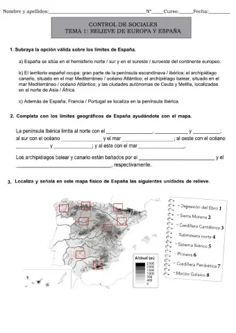 Control de sociales tema 1