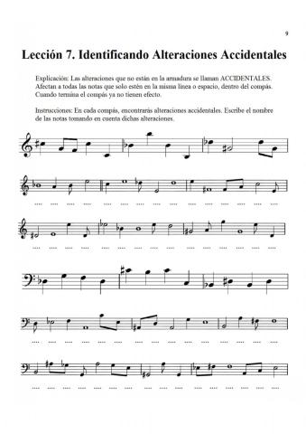 Lección 7: Alteraciones Accidentales