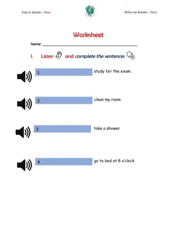Starters Class 19-11 Thursday