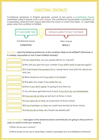 Conditional Sentences - Introduction