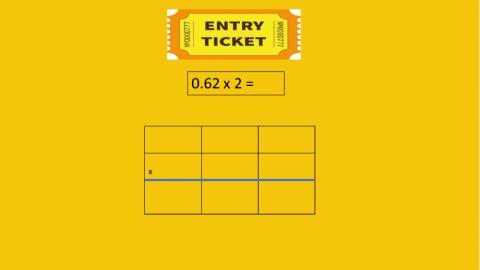 Multiply decimals with whole numbers