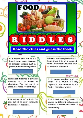 Food riddles