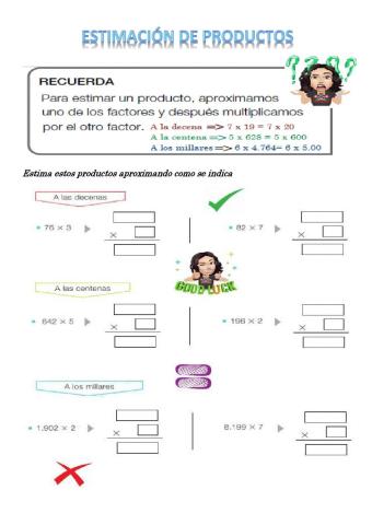 Estimación de Productos
