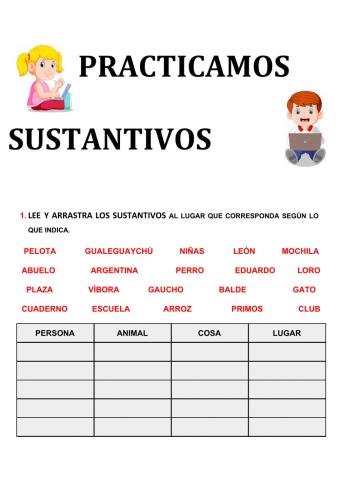 Sustantivos