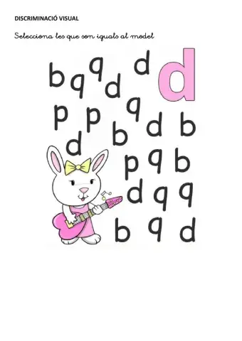 Discriminació visual 4