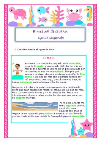 Bimestral grado segundo cuarto bimestre