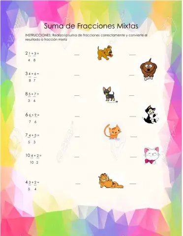 Suma de Fracciones Mixtas