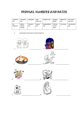 Mexican festivities and dates