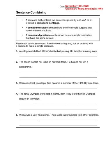 Wilma unlimited Grammar 3